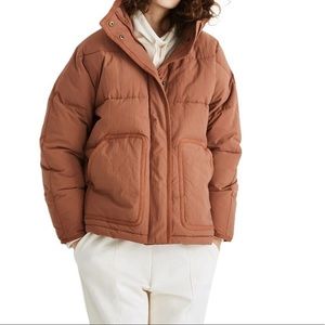 Madewell Holland Quilted Puffer Parka Size Medium